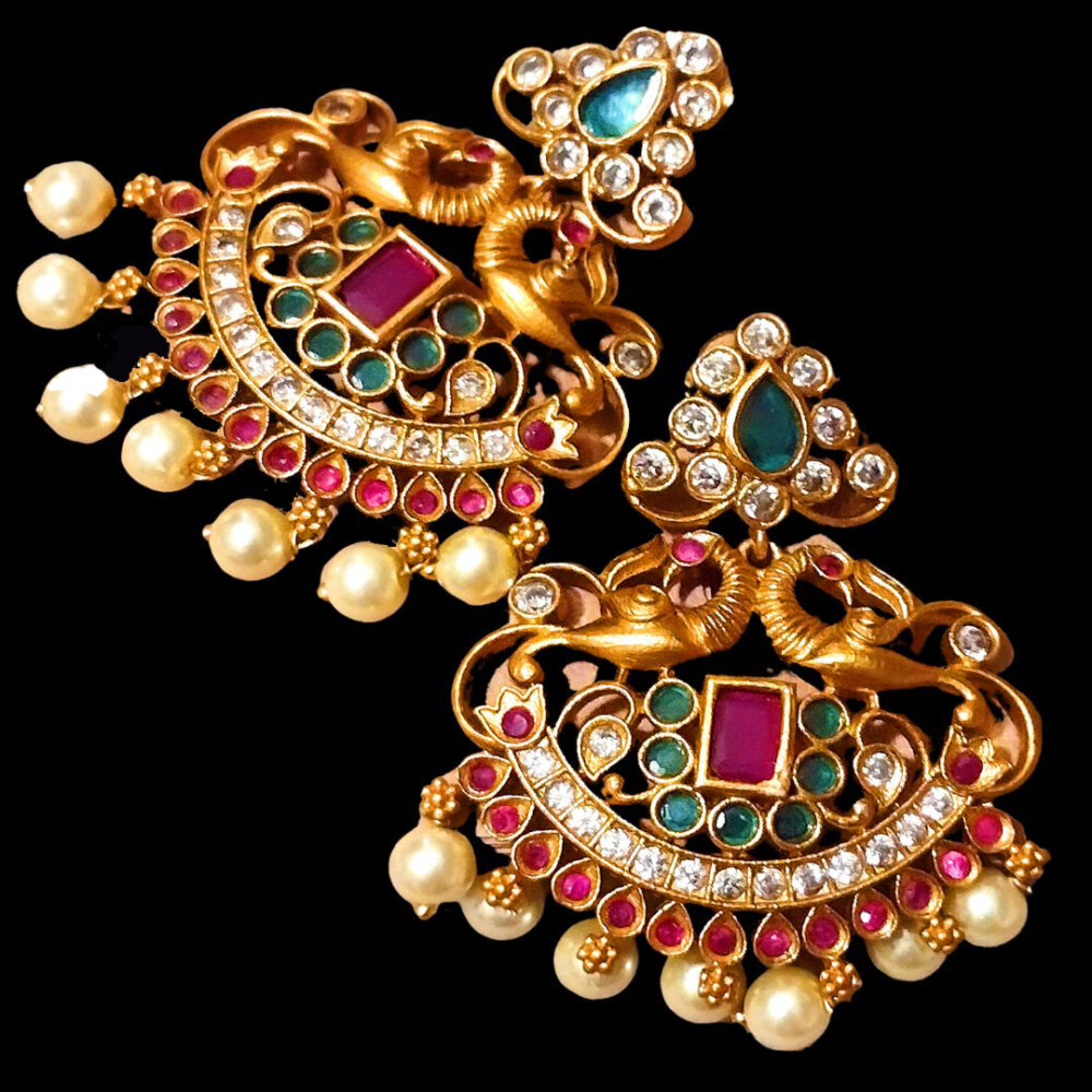 Temple jewelry earrings
