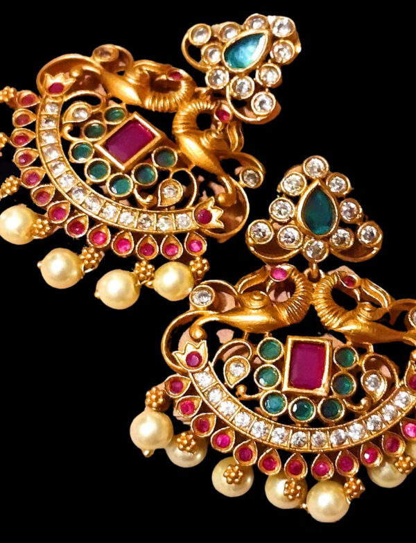 Temple jewelry earrings