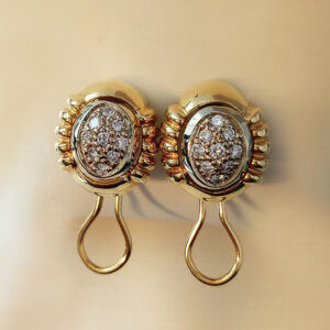 fancy earrings gold