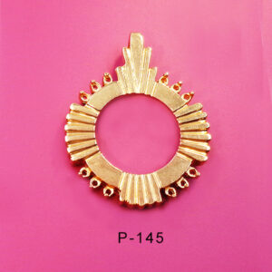 14Karat yellow gold pendant for 1/20th Panda coin