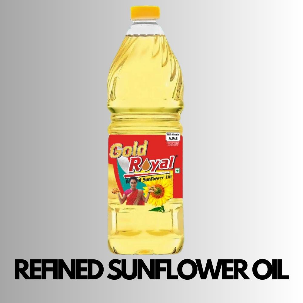REFINED SUNFLOWER OIL bottle